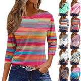 Women's fashion casual long-sleeved T-shirt for ladies T-shirt
