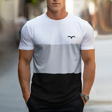 Men's Summer Printed Adult & Child T-Shirt Casual Trend