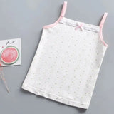 Floral Print Girls' Cotton Inner Wear Baby Clothing Tank Top