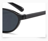 Women's Leopard Retro Oval Sunglasses Small Frame UV Eyewear