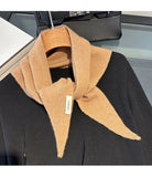 Womens Wool Winter Scarf Long Warm Cashmere Hijab Shawl Wrap
