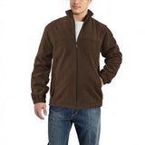 Men's Lightweight Windproof Zip Up Long Sleeve Casual Warm Winter Polyester-Fiber Jacket