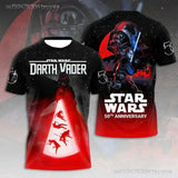 Men's Star Wars Anime Kids Boys Short Sleeve T-Shirt Casual