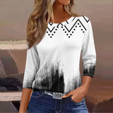 Women's fashion casual long-sleeved T-shirt for ladies T-shirt
