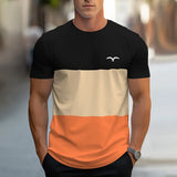 Men's Summer Printed Adult & Child T-Shirt Casual Trend