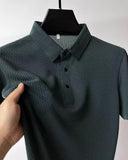 Men's Slim Fit Polo Shirt Casual Short Sleeve Summer Wear