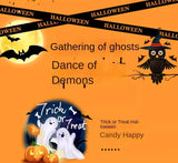 Halloween LED Pumpkin String Lights Outdoor Hanging Decor Garland