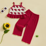 Infant Baby Girls Crocheted Flowers Toddler Summer Clothes