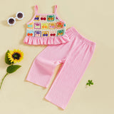 Infant Baby Girls Crocheted Flowers Toddler Summer Clothes
