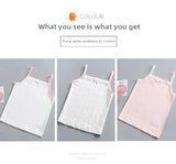 Floral Print Girls' Cotton Inner Wear Baby Clothing Tank Top