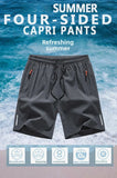 Summer Thin Loose Sports Shorts Men's Casual Beach Pants