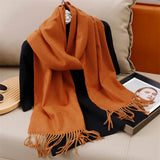 Women's Winter Cashmere Scarf Warm Pashmina Shawl Wrap