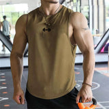 Men's Quick-Dry Sleeveless Fitness Basketball Tank Top