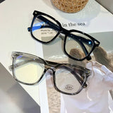 Unisex Square Blue Light Blocking Glasses for Computer Use