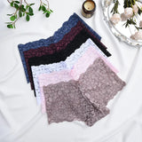 5PCS/SET Women's Sexy Lace Panties Low Waist Bow MultiColor
