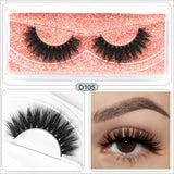3D Mink Lashes Luxury Hand-Made Eyelashes False Eyelashes Upper Lashes