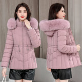 Casual Thickened Women's Parkas: Fashion High-Quality, Fashionable, Washable, Warm, Short Overcoat With Hoodie