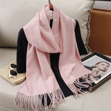 Women's Winter Cashmere Scarf Warm Pashmina Shawl Wrap