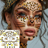 Halloween Scary Fake Scar Temporary Tattoo - Bloody Scratches Sticker