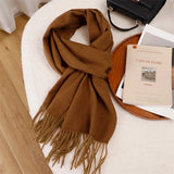 Women's Winter Cashmere Scarf Warm Pashmina Shawl Wrap