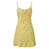 Women's Floral Slip Dress Casual Summer Homewear Style