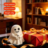 Middle Finger Halloween Ghost Statue Small Halloween Home Decoration
