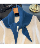 Womens Wool Winter Scarf Long Warm Cashmere Hijab Shawl Wrap