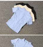 Women’s Quick-Dry Slim Fit Stand Collar Zipper Yoga Top