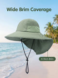 Children's sun hats for summer, baby sun protection hat