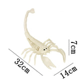 Halloween Animal Skeleton Bones Creepy Bat Mouse Lizard Decor Props