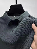 Men's Slim Fit Polo Shirt Casual Short Sleeve Summer Wear