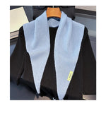 Womens Wool Winter Scarf Long Warm Cashmere Hijab Shawl Wrap