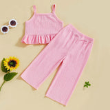Infant Baby Girls Crocheted Flowers Toddler Summer Clothes