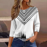Women's fashion casual long-sleeved T-shirt for ladies T-shirt