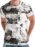 Hot-selling t-shirts for men graffiti pattern casual fashion