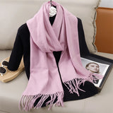 Women's Winter Cashmere Scarf Warm Pashmina Shawl Wrap