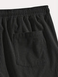 Men's Casual Pants & Beach Shorts, Breathable Textured Fabric