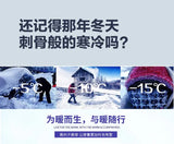 Men's Thick Warm Winter Jackets Top Long Fleece Parkas Plus Size Stand Collar Coats