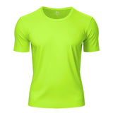 Men's Soft Cotton Dry-Fit Pull-On  Workout Crew Neck T-Shirts for Men (S-4XL Size)