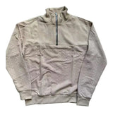 Men’s Stand Collar Half-Zip Sweatshirt – Warm Long Sleeve Pullover