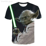 Men's Star Wars Anime Kids Boys Short Sleeve T-Shirt Casual