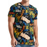 Summer fun men's and women's fashion casual 3d print t-shirt