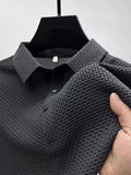 Men's Slim Fit Polo Shirt Casual Short Sleeve Summer Wear