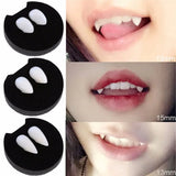 Halloween Vampire Fang Teeth Dentures Cosplay Costume Props Dental Gum