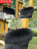 100% Real Fur Collar Women Raccoon Fur Scarf Warm Scarves Natural Fur Trim For Hood Man Coat Parkas Jackets Shawl Universal Down