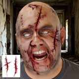 Halloween Scary Fake Scar Temporary Tattoo - Bloody Scratches Sticker
