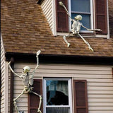 Halloween 30cm Posable Skeleton Prop Horror Skull Party Decoration