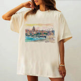 Cuba T-Shirt Women's Harajuku Classic Gothic Trendy Top Tees