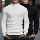 Mens Crewneck Lightweight Long Sleeve Knit Pullover Casual Dress Sweaters Tops