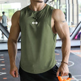 Men's Quick-Dry Sleeveless Fitness Basketball Tank Top